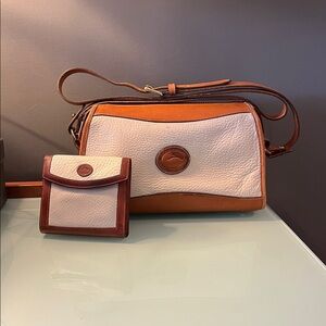 Dooney & Bourke Peddle leather crossbody with matching wallet